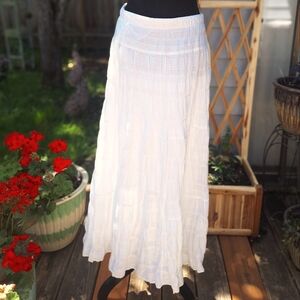 NWT MAX STUDIO TEXTURED MIDI SKIRT